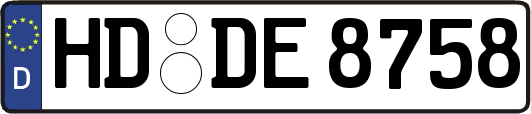 HD-DE8758