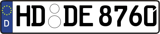 HD-DE8760