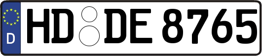 HD-DE8765