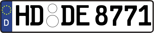 HD-DE8771