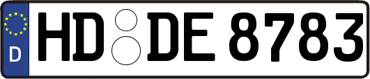 HD-DE8783