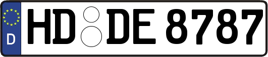HD-DE8787