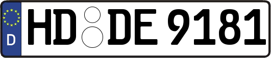 HD-DE9181