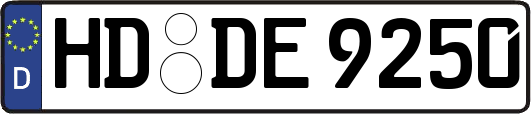 HD-DE9250