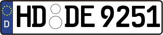 HD-DE9251
