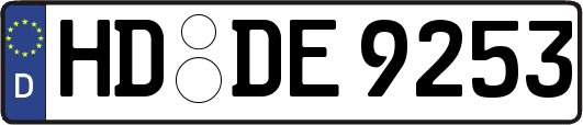 HD-DE9253