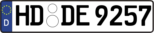 HD-DE9257