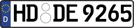 HD-DE9265