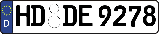HD-DE9278