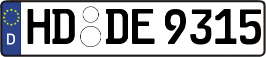 HD-DE9315
