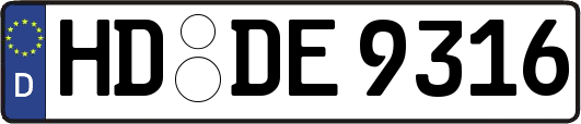 HD-DE9316