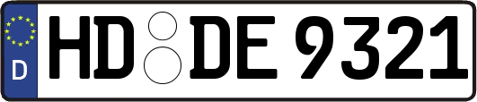 HD-DE9321