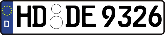 HD-DE9326