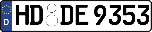 HD-DE9353