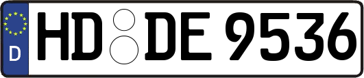 HD-DE9536