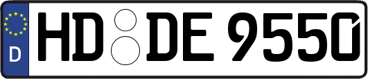 HD-DE9550