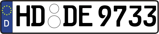 HD-DE9733