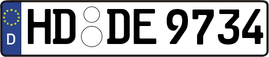 HD-DE9734