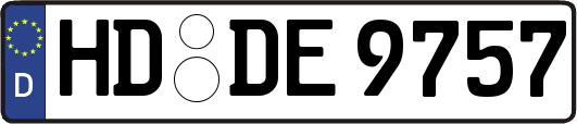 HD-DE9757