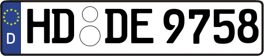 HD-DE9758