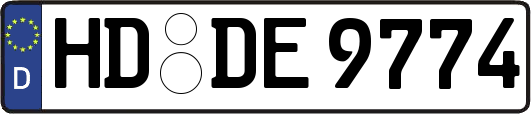 HD-DE9774