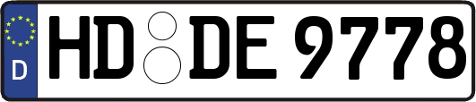 HD-DE9778