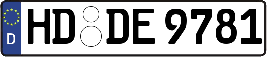 HD-DE9781