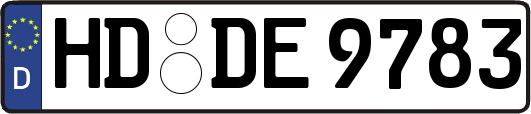 HD-DE9783