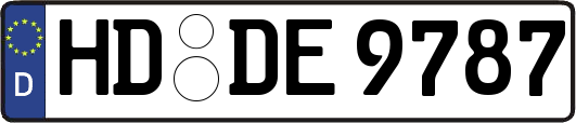 HD-DE9787
