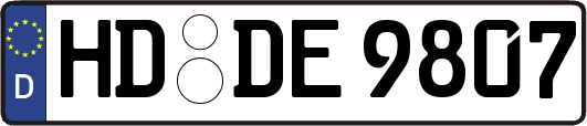 HD-DE9807