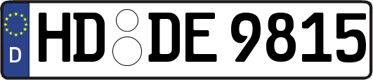 HD-DE9815