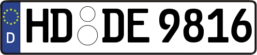 HD-DE9816
