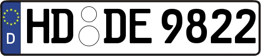 HD-DE9822