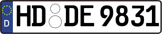HD-DE9831