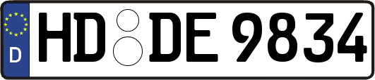 HD-DE9834