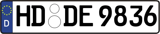 HD-DE9836