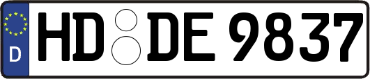 HD-DE9837