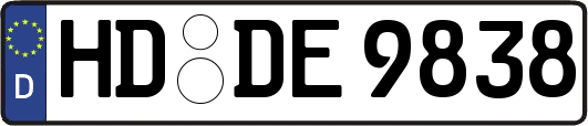 HD-DE9838