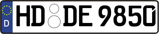 HD-DE9850