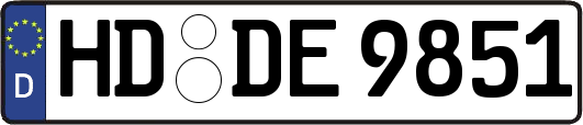 HD-DE9851