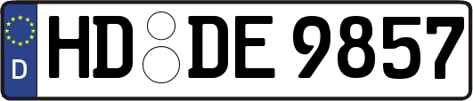 HD-DE9857