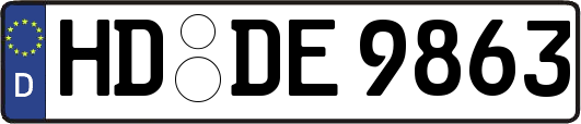 HD-DE9863