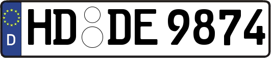 HD-DE9874