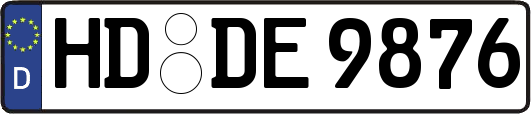 HD-DE9876