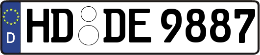 HD-DE9887