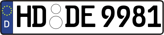 HD-DE9981