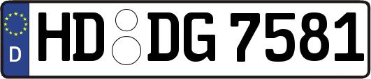 HD-DG7581