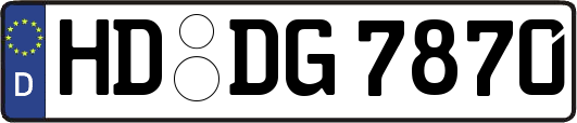 HD-DG7870