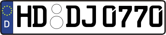 HD-DJ0770