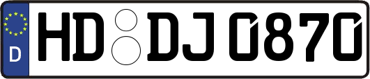 HD-DJ0870